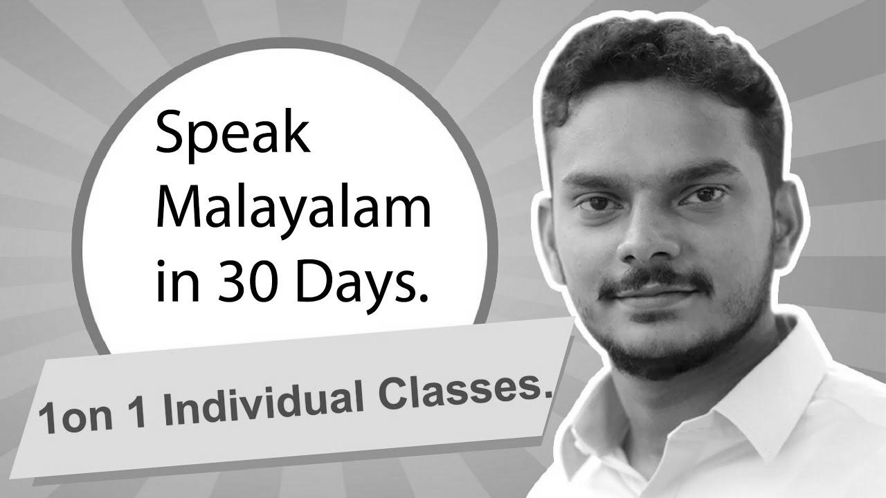Be taught Malayalam by way of English, Hindi or Tamil in 30 Days |  English with Jintesh |