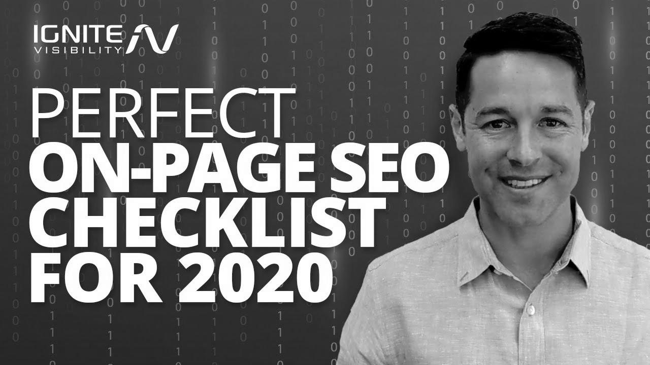 21 Point On-Web page search engine optimisation Checklist (Rank #1 In 2020)