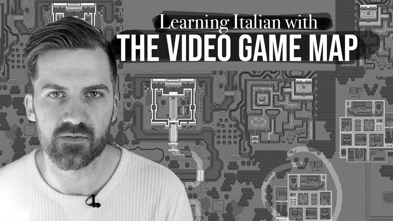 The Quickest Option to Learn a New Language: The Video Game Map Concept