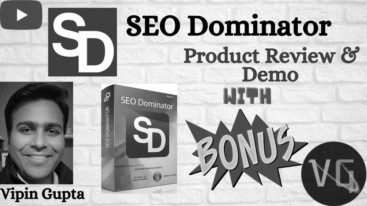 ✌️💰 ”search engine optimisation Dominator” Evaluation 🛑 STOP!  Buy it with my FREE BONUSES 🎁🎁 💰 ✌️