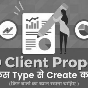 Find out how to Create web optimization Client Proposal?  |  Good Manner |  fulltutorial