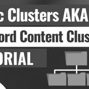 The right way to Create Topic Clusters for search engine optimisation AKA Keyword Content material Clusters