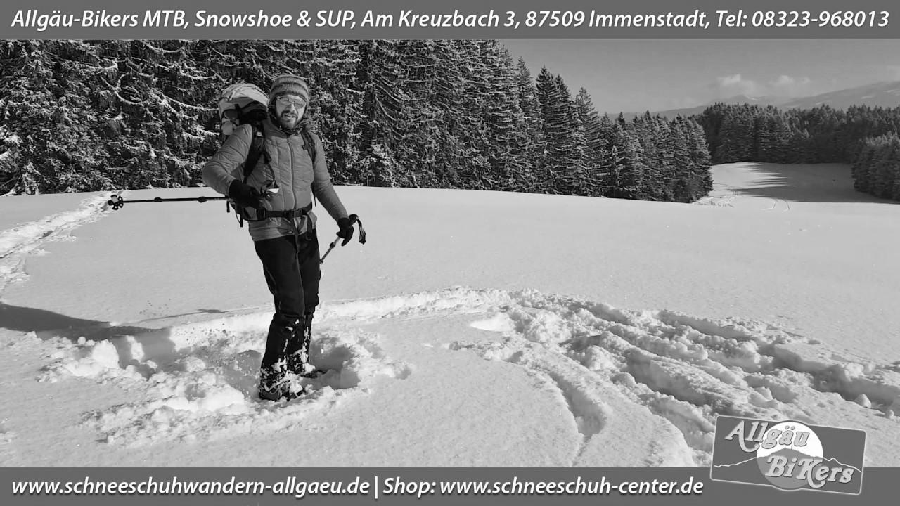 Correct snowshoeing – the approach