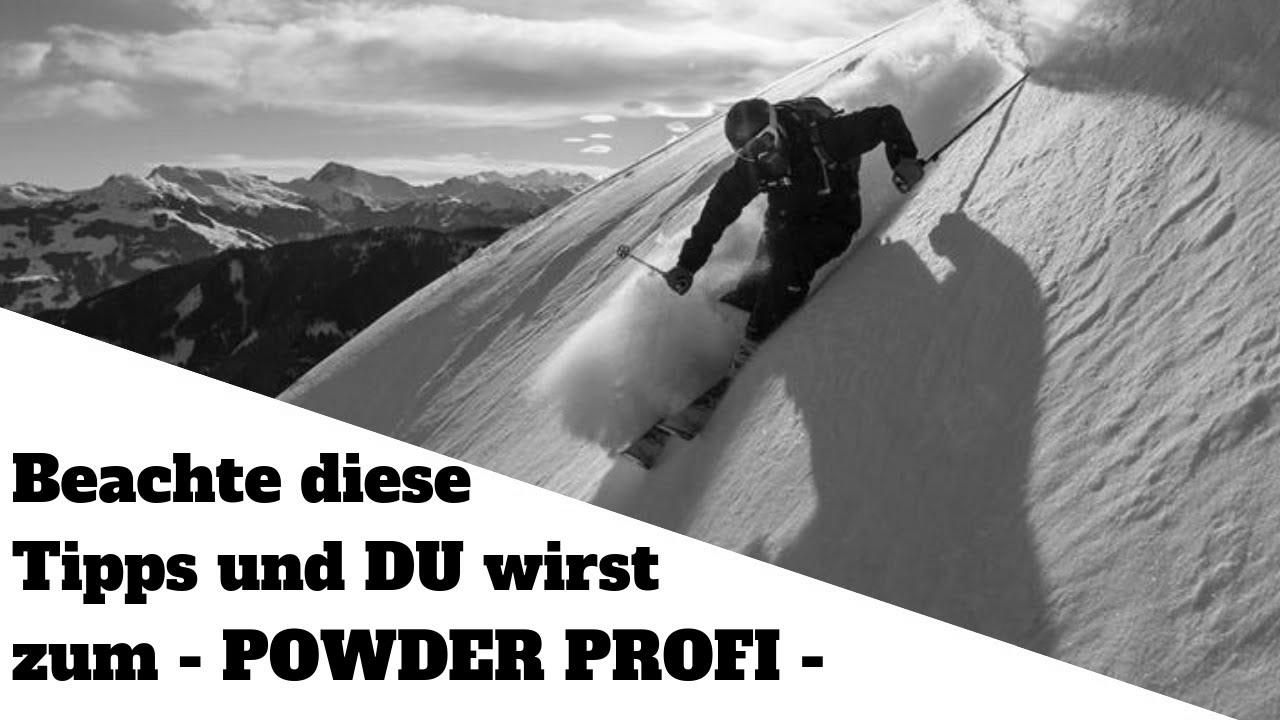 DEEP SNOW TECHNIQUE TIPS SKIING – Powder Ski Austria Extreme 2019