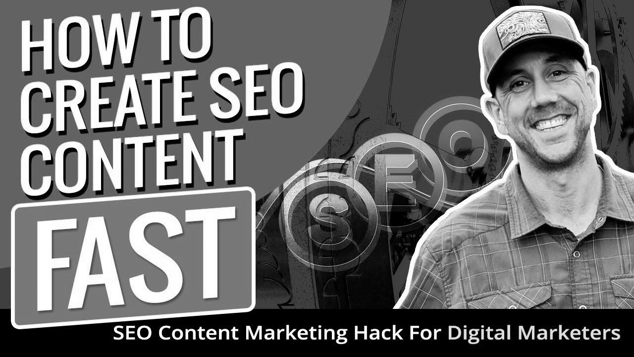 How To Create Content Quick That Ranks In Google!  SEO Content Advertising Hack For Digital Entrepreneurs