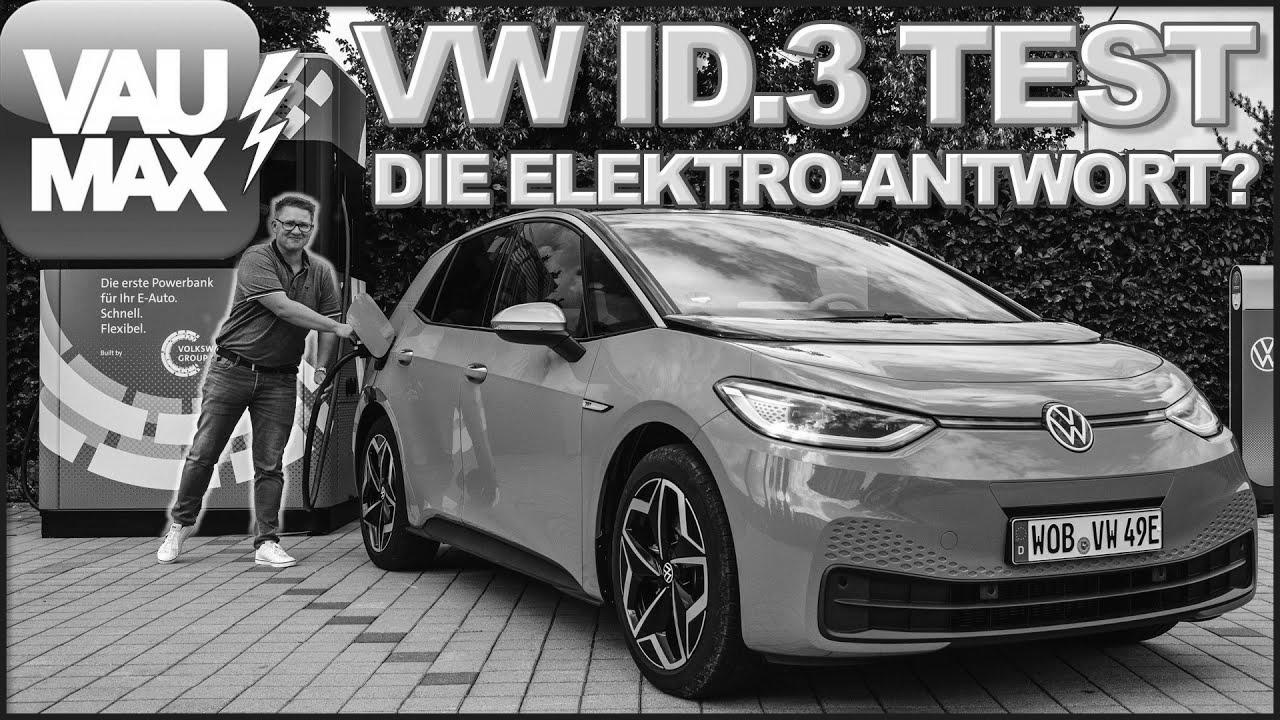 VW ID.3 – The electrical reply?  Driving report, technology & features in verify |  VAUMAXtv