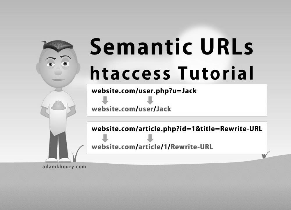 Semantic URL htaccess Tutorial Website positioning Friendly Clear Hyperlinks Rewrite