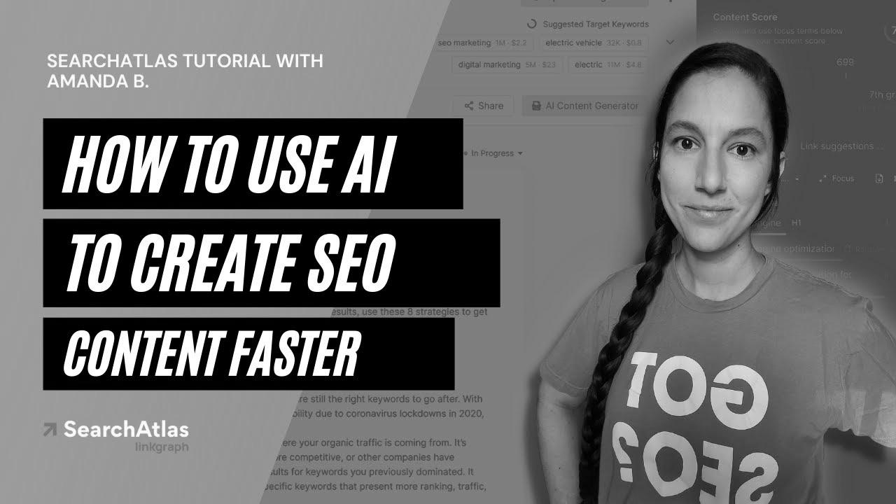 Methods to Use AI to Create search engine optimization Content Faster |  Search Atlas Tutorial
