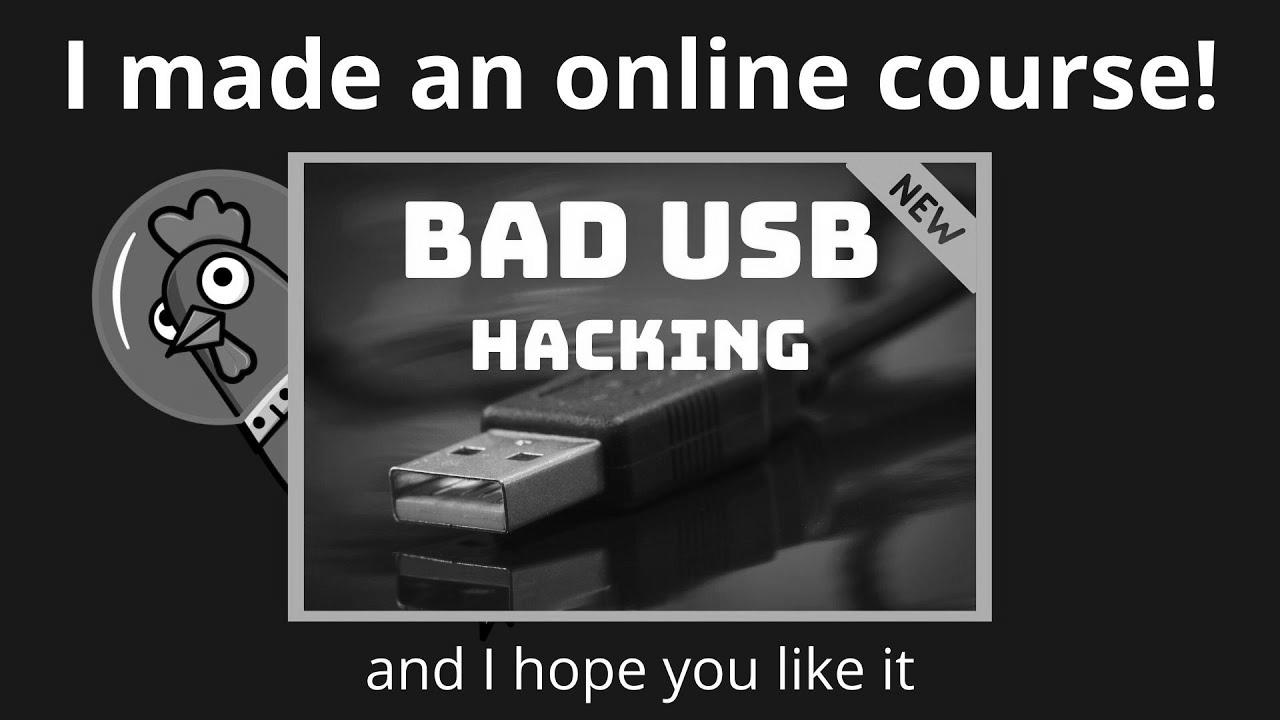 Learn all about Bad USBs in this online course