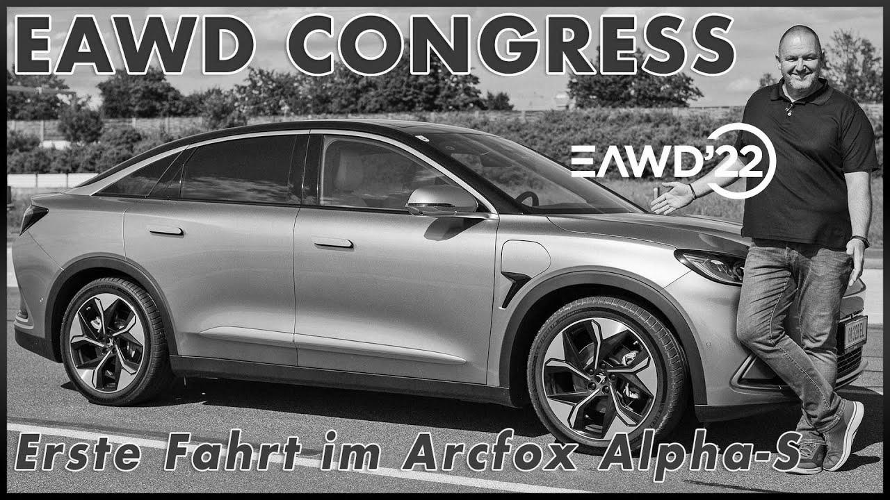 2022 Magna EAWD Congress & take a look at drive in the Arcfox Alpha-s |  Test Technik Allrad E-Auto Review German