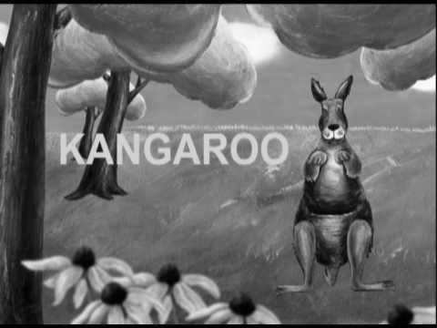 Be taught the ABCs: "Ok" is for Kangaroo