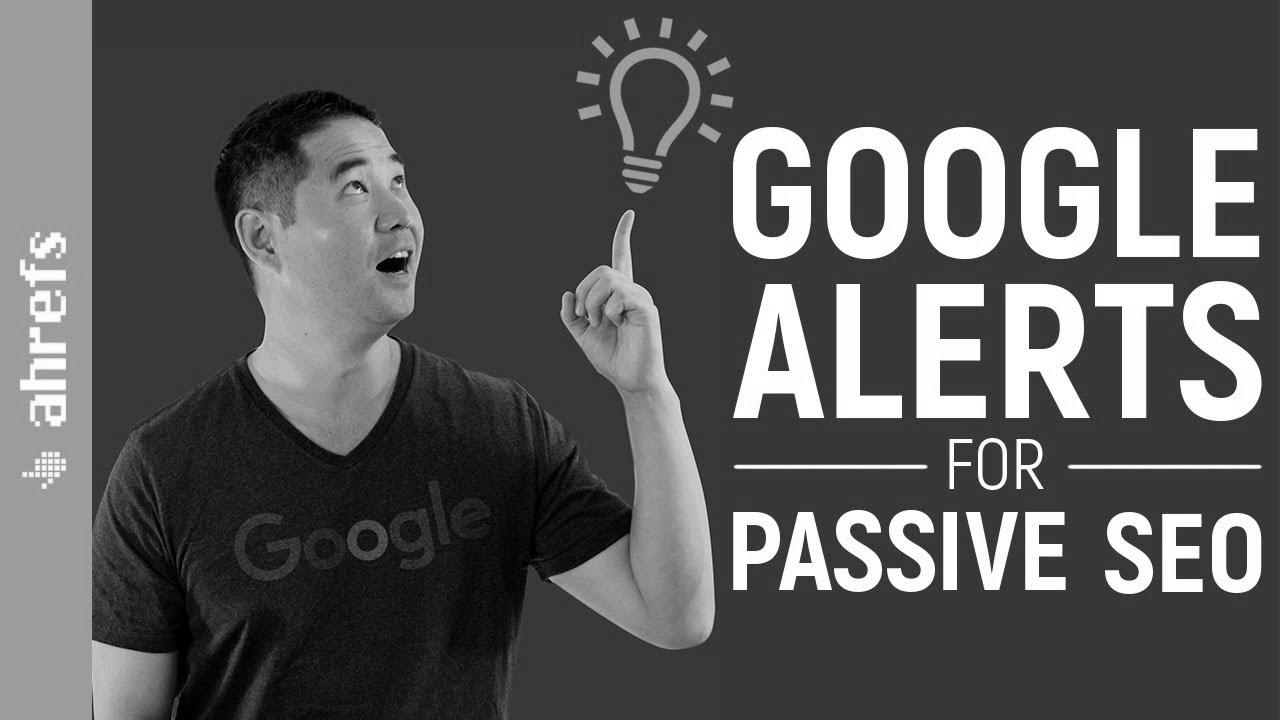 Tips on how to Set up Google Alerts for Passive web optimization and Advertising