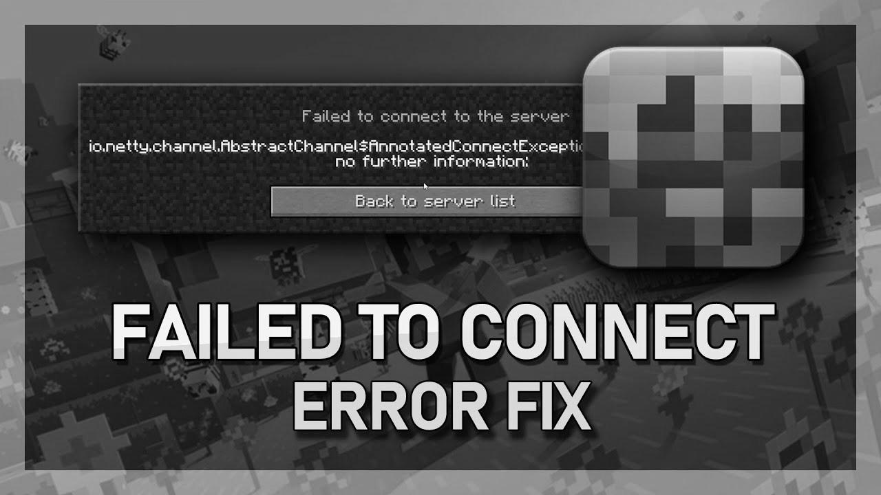 Minecraft – How To {Fix|Repair} IO Netty Channel {Abstract|Summary} Channel … Error (Failed {to connect to|to hook up with|to connect with} server)