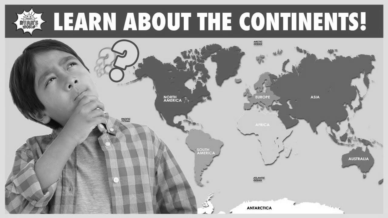 Learn Seven Continents of the World for teenagers with Ryan’s World!