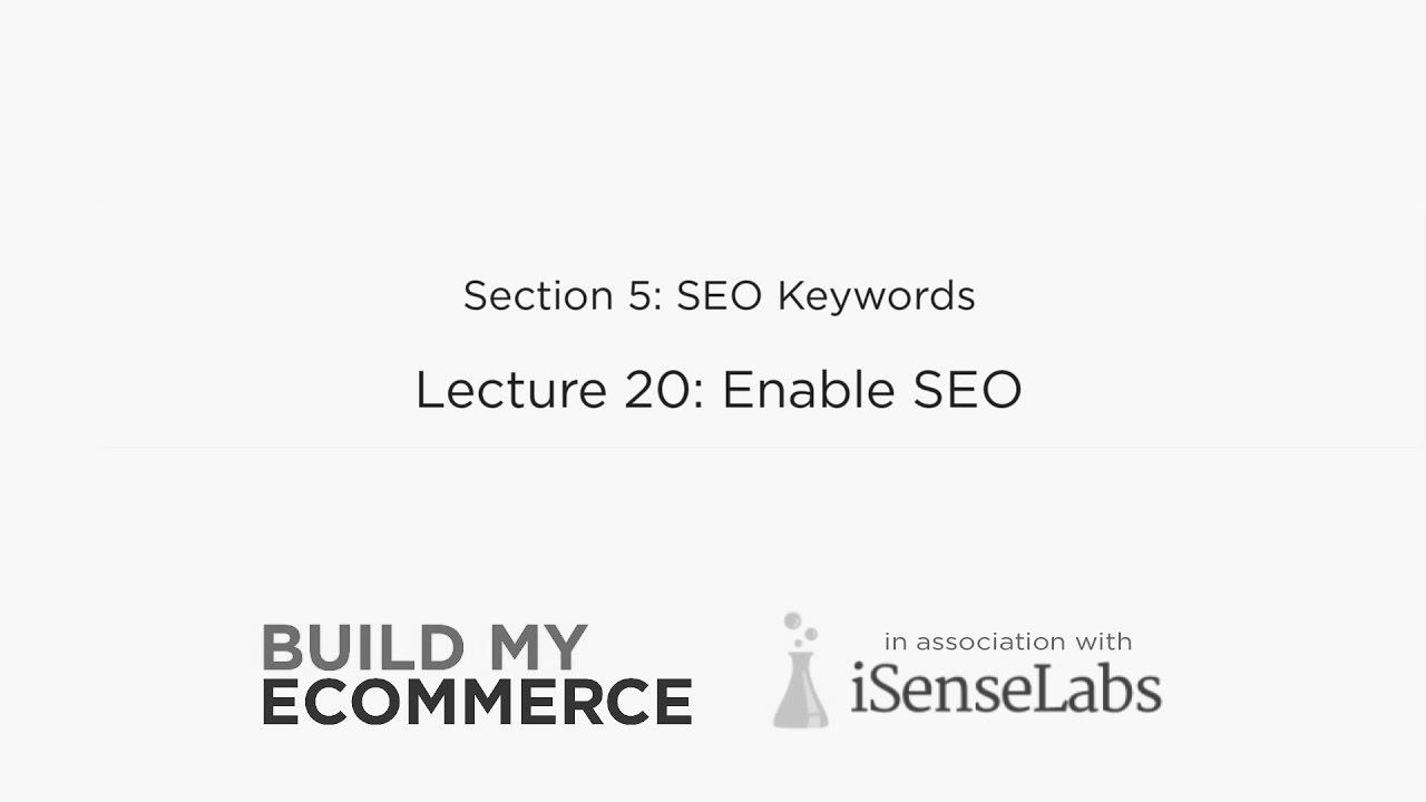 S05 search engine optimization Keywords L20 Allow website positioning